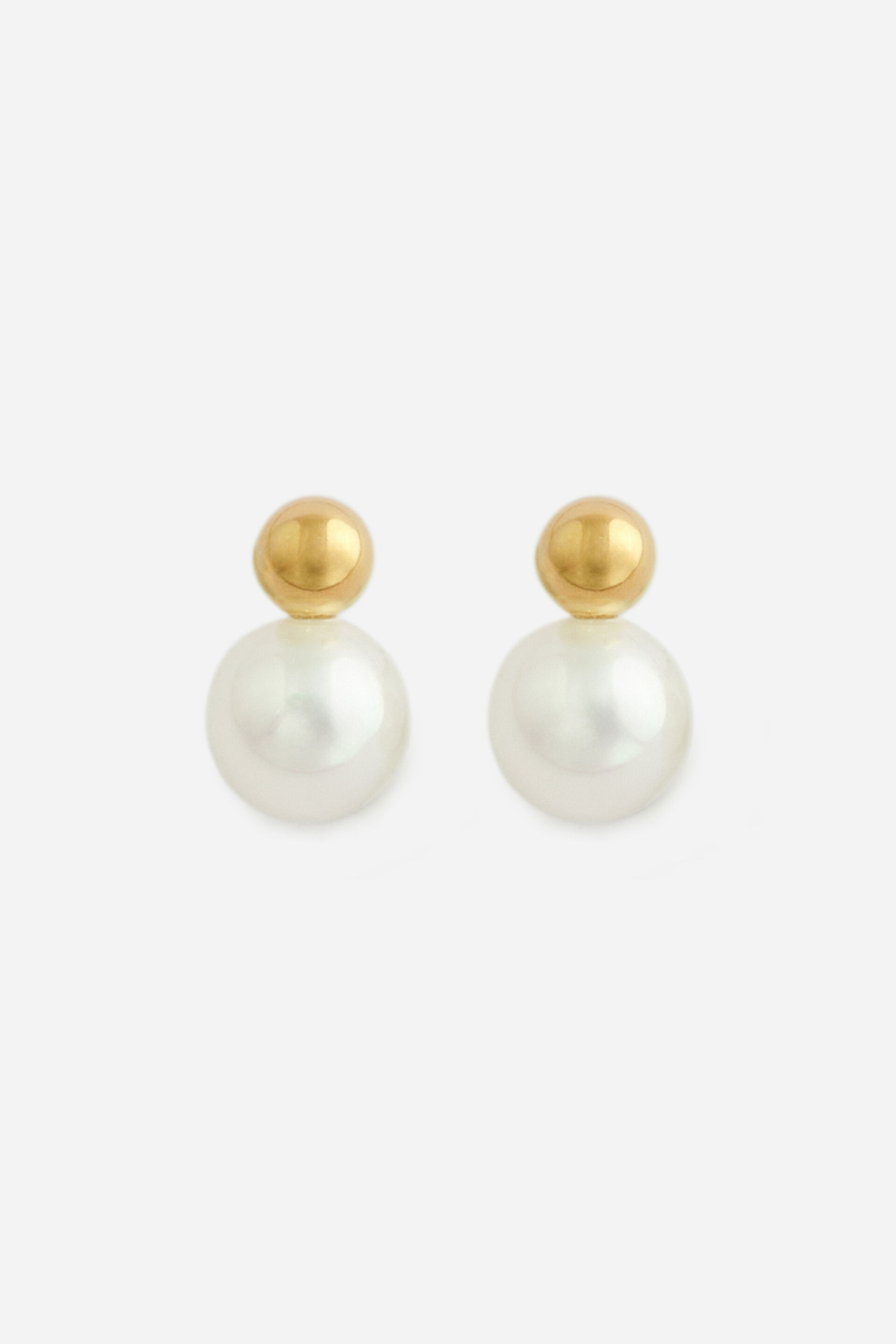 Dainty Pearl Earrings, , image 1